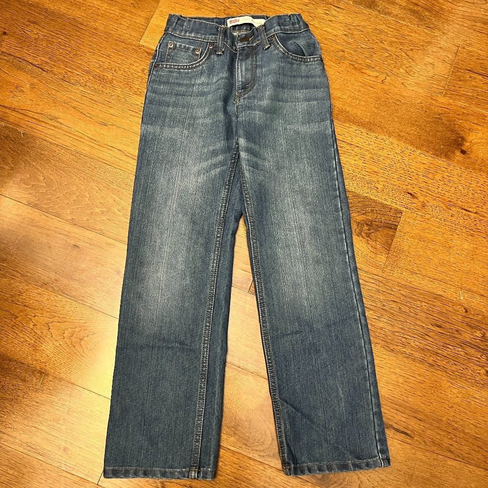 Levi's 505 (with adjustable waist) Boys size 10 (25x25)